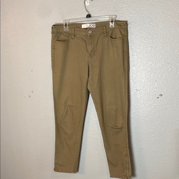 Joe Fresh Olive Ankle Pants Size 10 - Picture 1 of 4